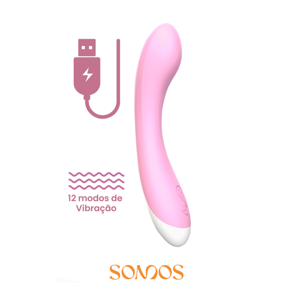 VIBRADOR PONTO G RECARREGÁVEL