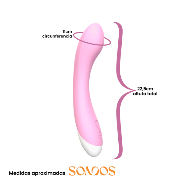 VIBRADOR PONTO G RECARREGÁVEL