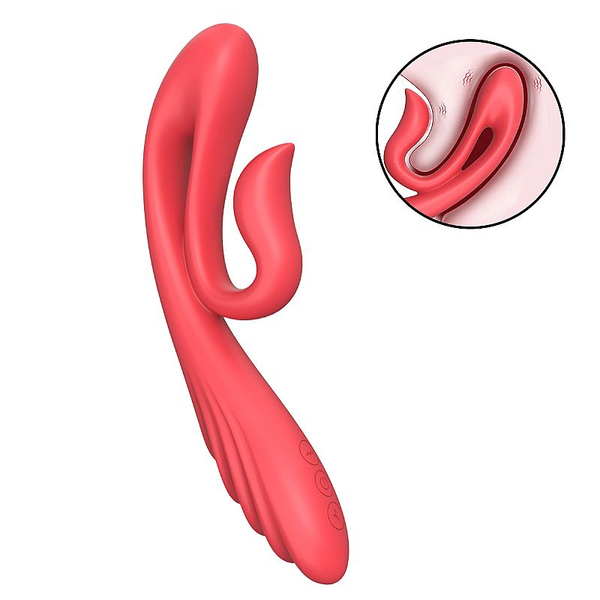 VIBRADOR PONTO G E CLITORIS COM AJUSTE MAGICO