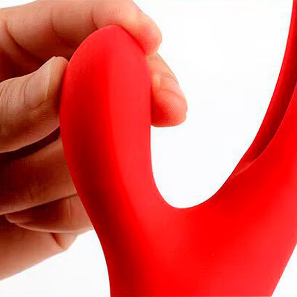VIBRADOR PARA PONTO G E CLITORIS COM MOVIMENTO SLAP RECARREGAVEL