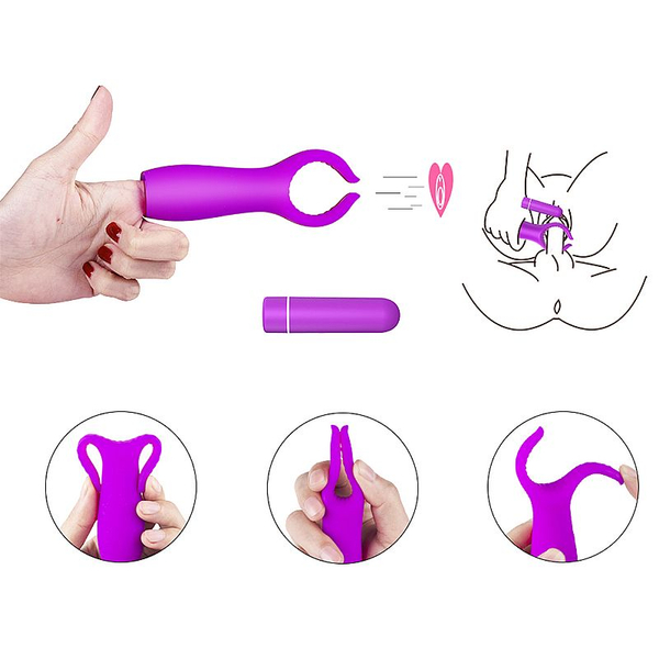 VIBRADOR GARRA PENIANO E CLITORIS RECARREGAVEL AZUL