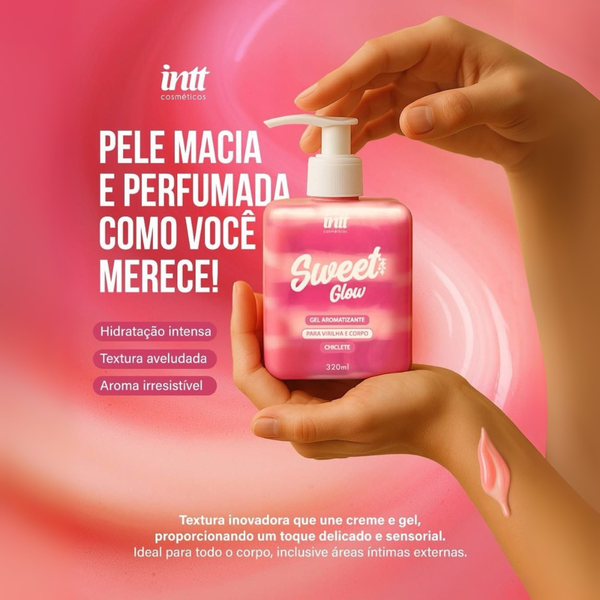 SWEET GLOW HIDRATANTE DE VIRILHA CHICLETE INTT