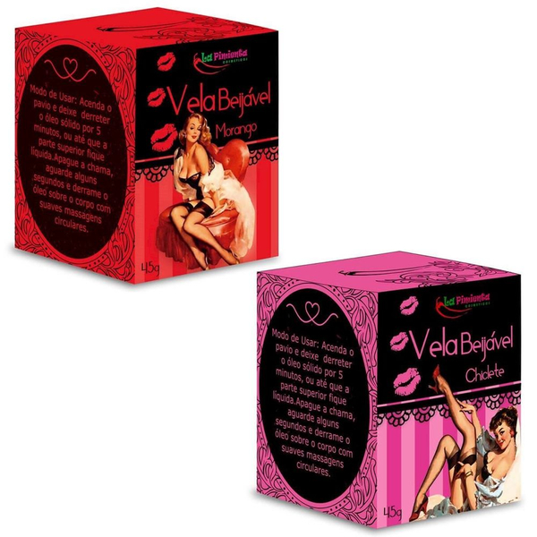 VELA PARA MASSAGEM HOT 45G LA PIMIENTA