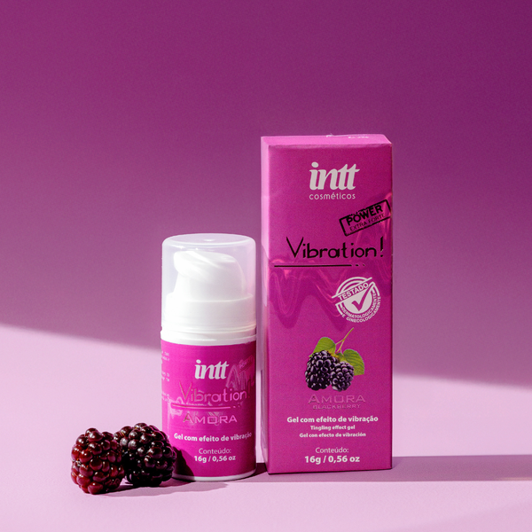 VIBRATION POWER EXCITANTE SABOR AMORA INTT COSMETICOS LANÇAMENTO