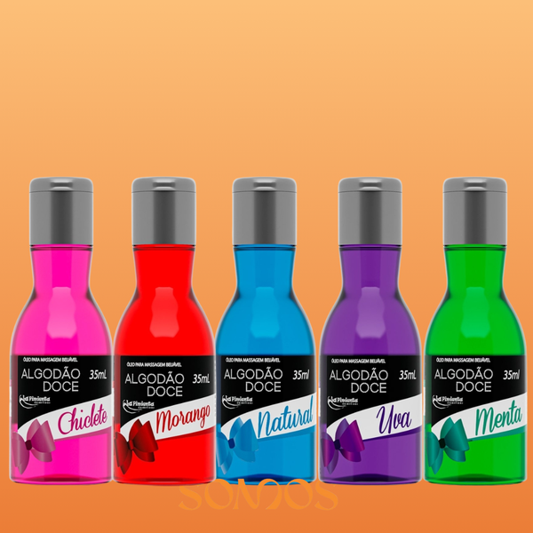 GEL BEIJAVEL LINHA ALGODÃO DOCE HOT 35ML LA PIMIENTA