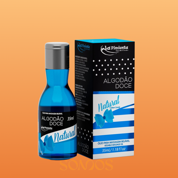 GEL BEIJAVEL LINHA ALGODÃO DOCE HOT 35ML LA PIMIENTA