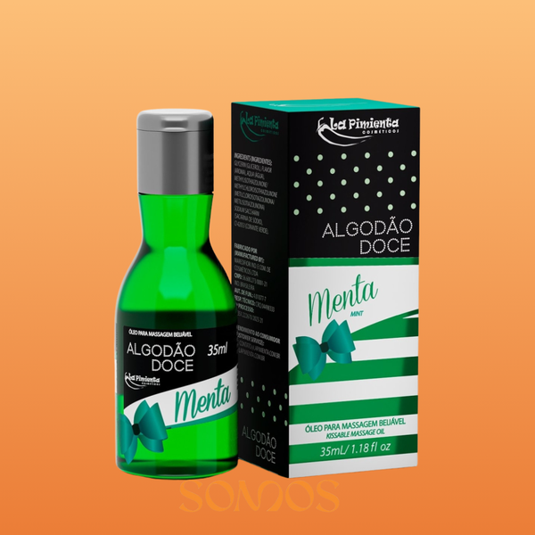 GEL BEIJAVEL LINHA ALGODÃO DOCE HOT 35ML LA PIMIENTA
