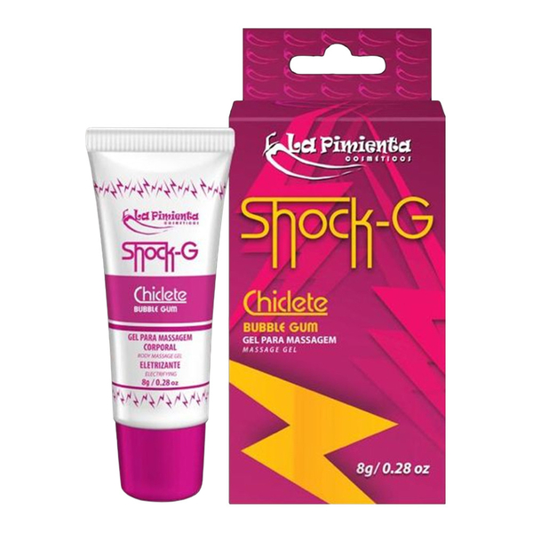 EXCITANTE SHOCK-G EFEITO VIBRAÇÃO BISNAGA 8G LA PIMIENTA...