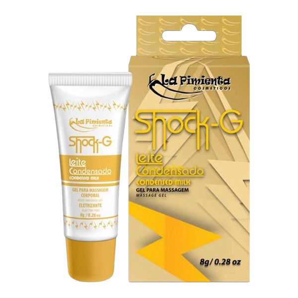 EXCITANTE SHOCK-G EFEITO VIBRAÇÃO BISNAGA 8G LA PIMIENTA...