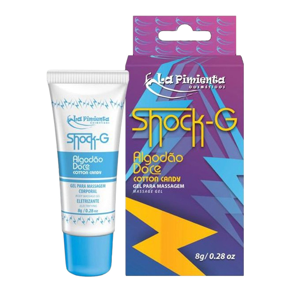 EXCITANTE SHOCK-G EFEITO VIBRAÇÃO BISNAGA 8G LA PIMIENTA...