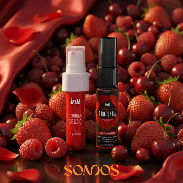 KIT CAI DE BOCA COM FRUTAS VERMELHAS