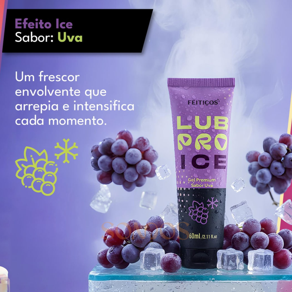 LUBRIFICANTE PREMIUM LUBPRO ICE UVA 60ML