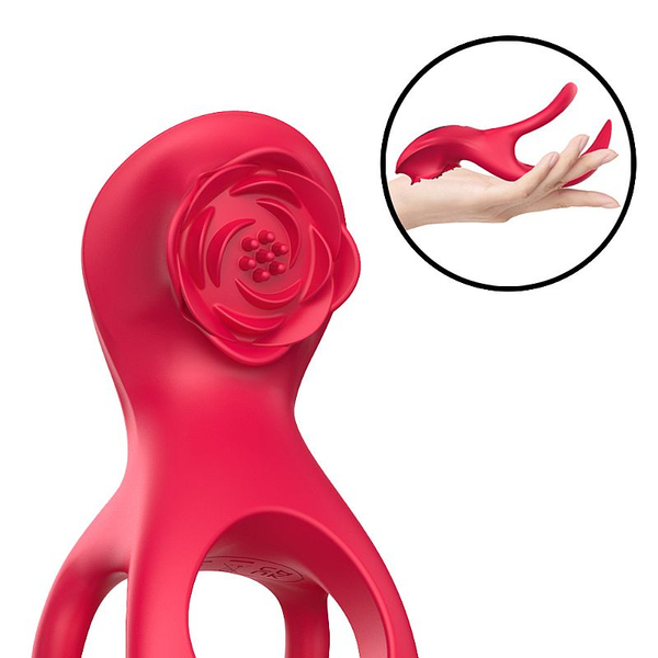 ANEL PENIANO DUPLO PARA TESTICULOS E CLITORIS RECARREGAVEL