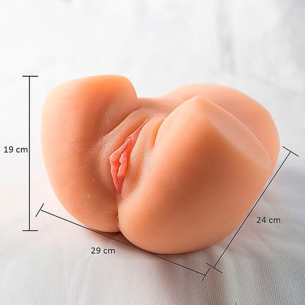 MASTURBADOR FORMATO DE BUNDA COM SUCÇÃO 5,500KG