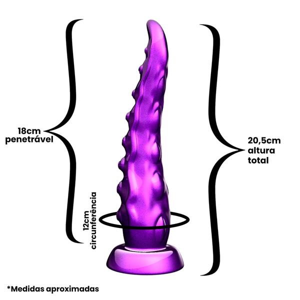 VIBRADOR TENTACULO CONTROLE POR APLICATIVO