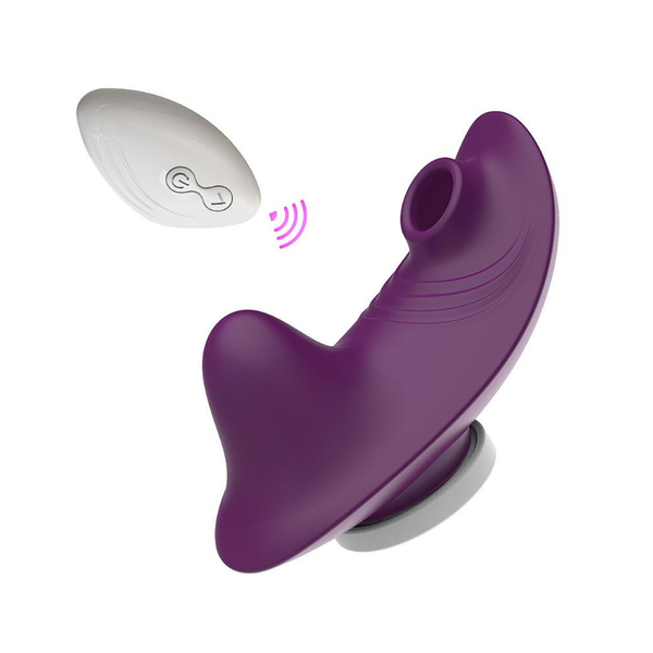 VIBRADOR DE CALCINHA COM ONDAS DE PRESSÃO E CONTROLE REMOTO