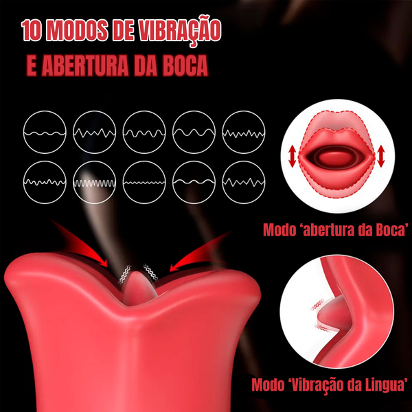 VIBRADOR BOCA E LÍNGUA