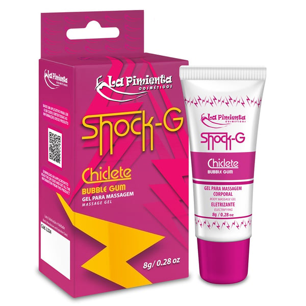 EXCITANTE SHOCK-G EFEITO VIBRAÇÃO AIRLESS 15G LA PIMIENTA