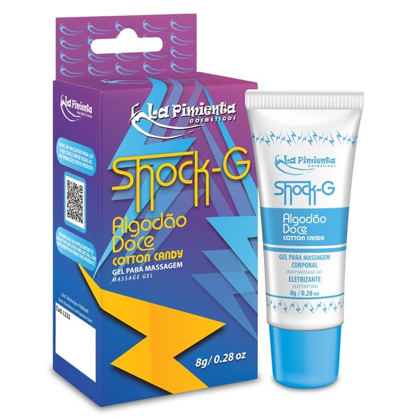 EXCITANTE SHOCK-G EFEITO VIBRAÇÃO AIRLESS 15G LA PIMIENTA
