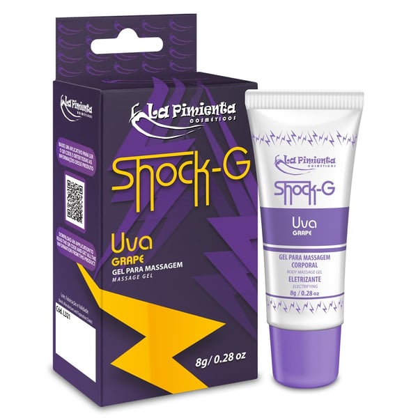 EXCITANTE SHOCK-G EFEITO VIBRAÇÃO AIRLESS 15G LA PIMIENTA
