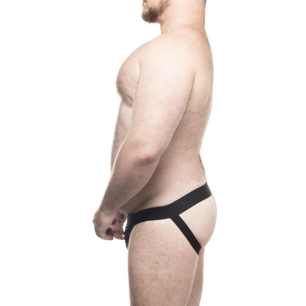 JOCKSSTRAPP COM ANEL DE SILICONE E FORO EM ARRASTAO REMOVIVEL PLUS SIZE SD CLOTHING