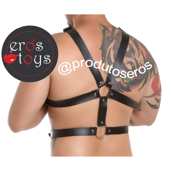 HARNESS ATILA COM ANEL PENIANO EROS TOYS