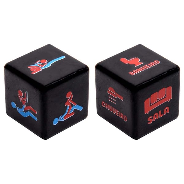 KIT AVISO DE PORTA KAMASUTRA COM DADOS DIVERSÃO AO CUBO