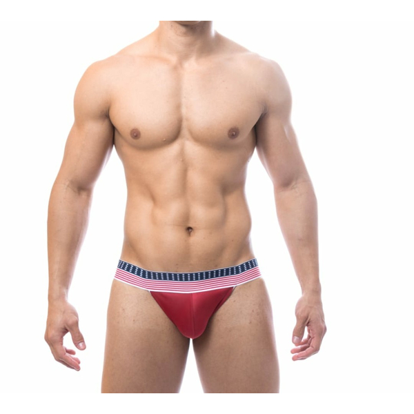 JOCKSTRAPP SUPLEX VERMELHO ELASTICO AMERICA SD CLOTHING