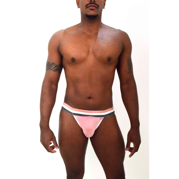 JOCKSTRAP ROSA COM ELASTICO TRICOLOR SD CLOTHING