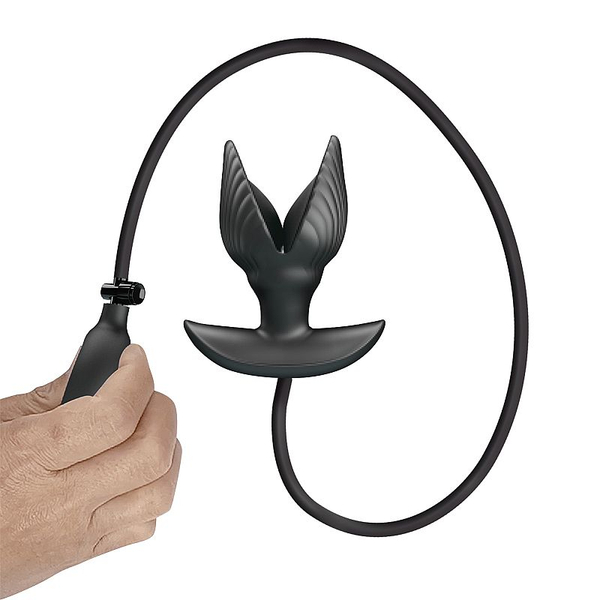 PLUG ANAL INFLAVEL COM VIBRADOR RECARREGAVEL