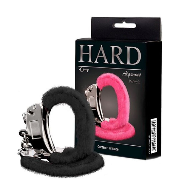 ALGEMA DE METAL COM PELÚCIA HARD