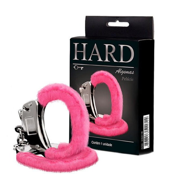 ALGEMA DE METAL COM PELÚCIA HARD