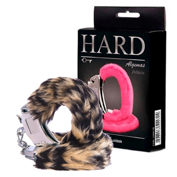 ALGEMA DE METAL COM PELÚCIA HARD