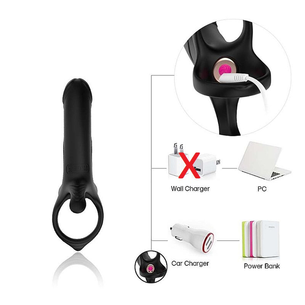 ANEL COMPANHEIRO COM VIBRO E CONTROLE REMOTO