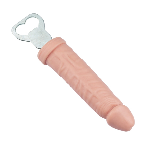 ABRIDOR DE GARRAFAS COM CABO DE PENIS PAU BRASIL