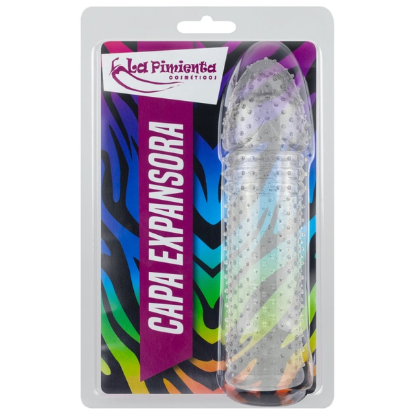 CAPA PENIANA TEXTURIZADA TRANSPARENTE LA PIMIENTA
