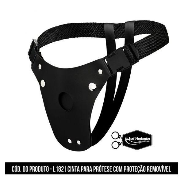 CINTA PENIANA PARA PROTESE COM PROTEÇÃO REMOVIVEL