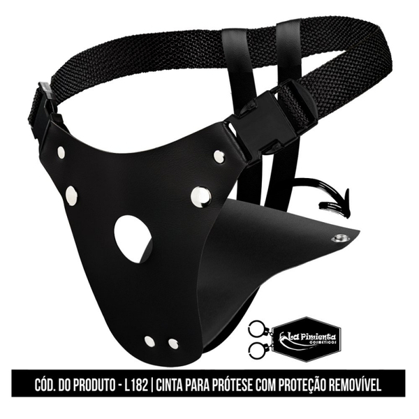 CINTA PENIANA PARA PROTESE COM PROTEÇÃO REMOVIVEL