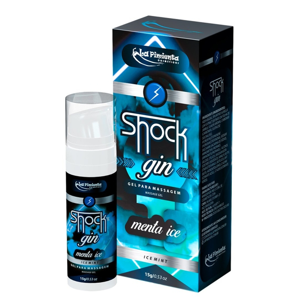 SHOCK-GIN GEL DE VIBRAÇÃO EXCITANTE 15G AIRLLES LA PIMIENTA