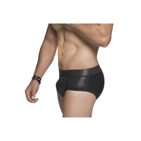 SUNGÃO CIRRE PRETO COM ELÁSTICO COURO SINTETICO SD CLOTHING