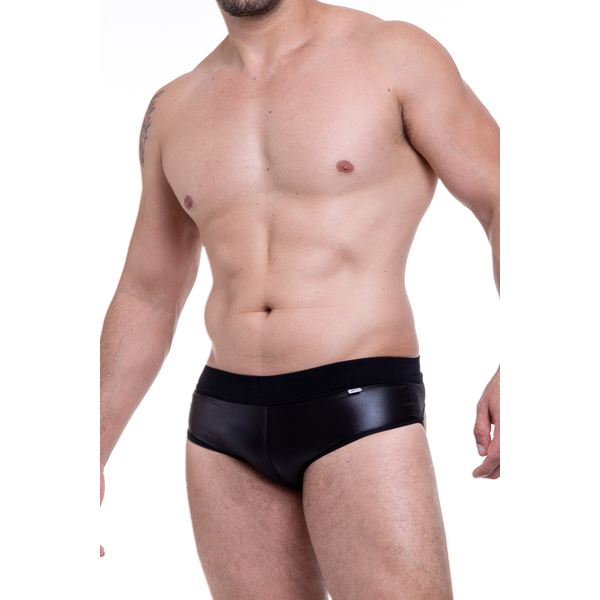 SUNGA CIRRE PRETO TIRAS NO BUMBUM SD CLOTHING