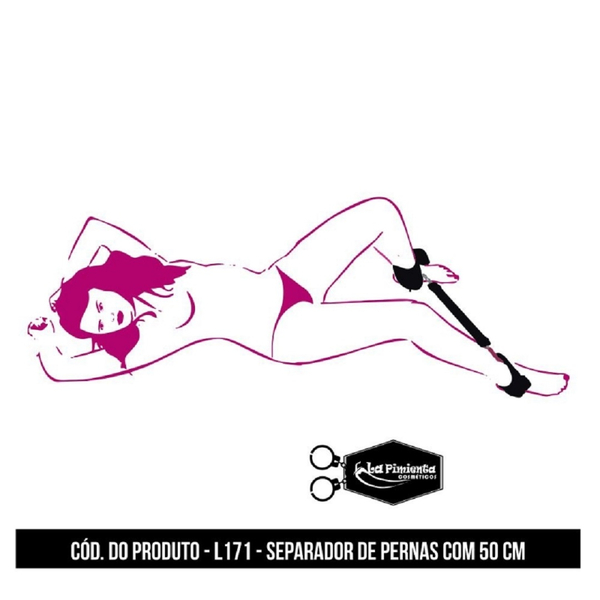 SEPARADOR DE PERNAS 50CM LA PIMIENTA