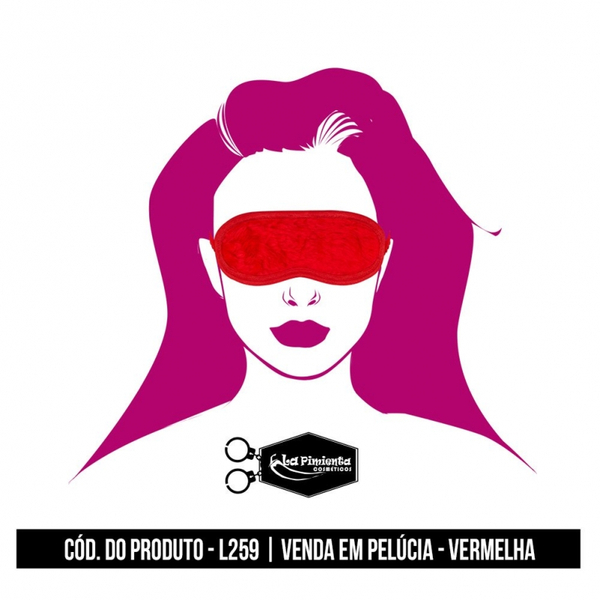 VENDA TAPA OLHOS PELUCIA LA PIMIENTA