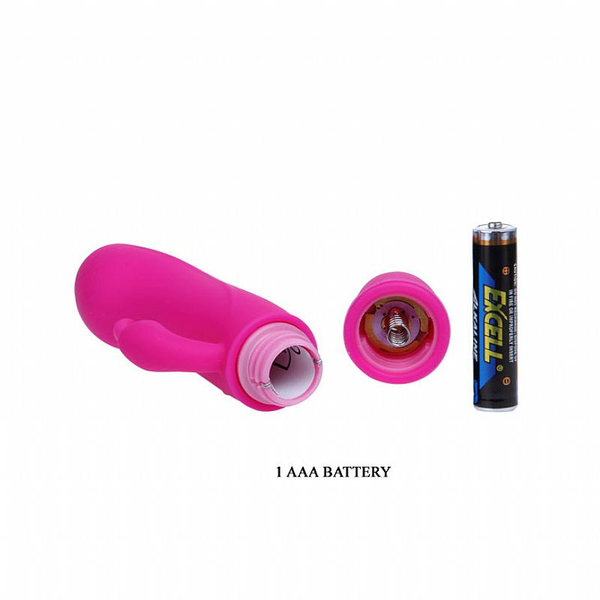 VIBRADOR CAESAR SILICONE 10 NIVEIS DE VIBRAÇÃO PRETTY LOVE