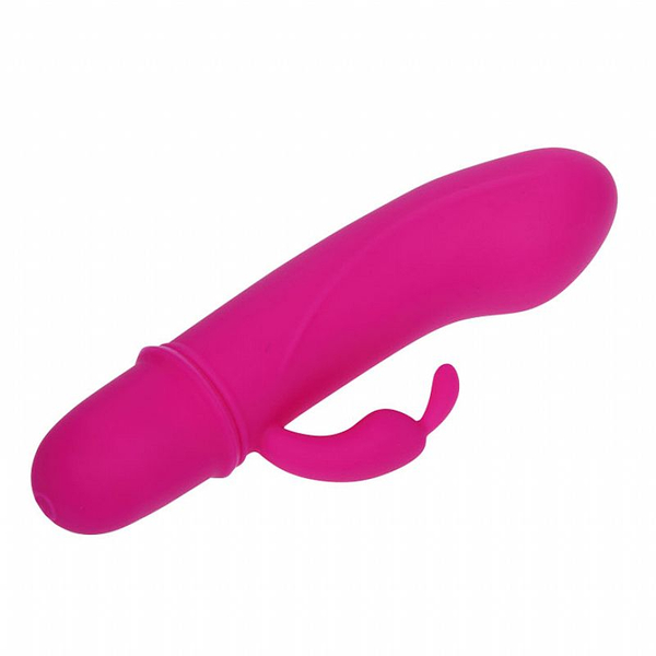 VIBRADOR CAESAR SILICONE 10 NIVEIS DE VIBRAÇÃO PRETTY LOVE