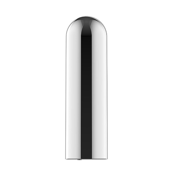 VIBRADOR BULLET PRATA RECARREGAVEL 10 VELOCIDADES