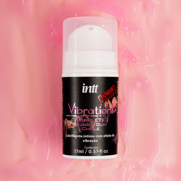 VIBRATION POWER EXCITANTE EFEITO VIBRAÇÃO SABOR CHICLETE INTT