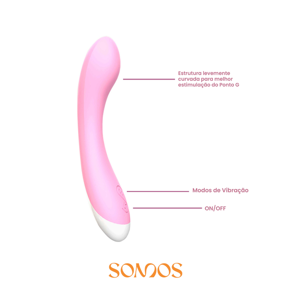 VIBRADOR PONTO G RECARREGÁVEL