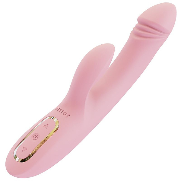 VIBRADOR PONTO G E CLITÓRIS LUXO KATY KISSTOY