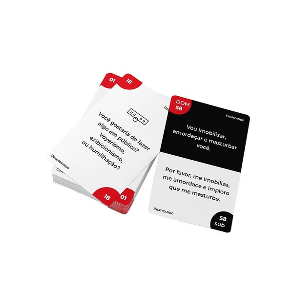 INBDSM BARALHO SADO 91 CARTAS JOGO DAS INTENÇÕES